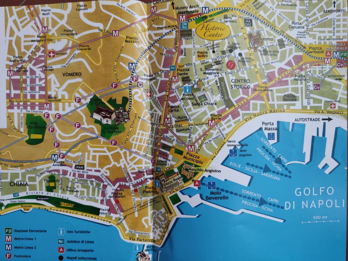 Gregorius Diamerisma Panoramic Terrace Napoli Esterno foto